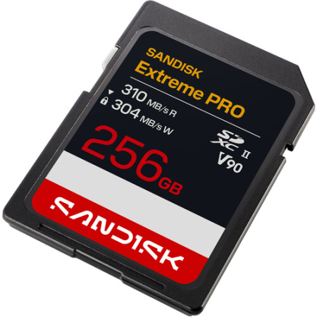 SanDisk SDSDXDE-256G-GN4IN - karta pamięci 256GB, Extreme PRO SD UHS-II V90